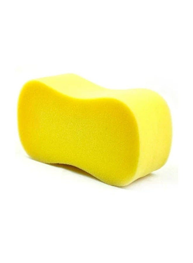 3Pcs Green Yellow Dual Color Car Wash Sponge High Foam Multi Purpose Household Cleaning Sponge - Image 3