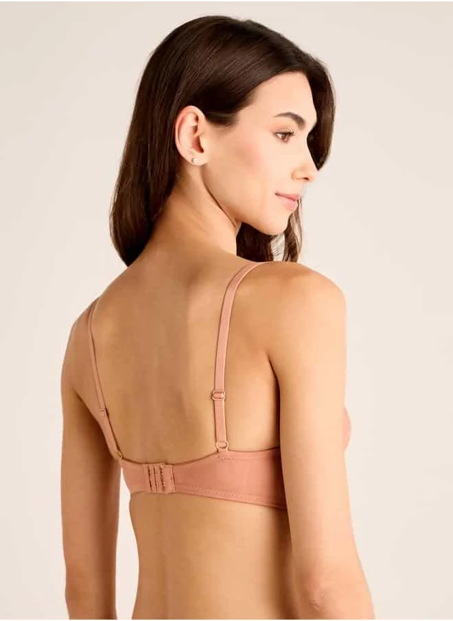 Splash FAV Set of 3 - Lace Textured Demi Bra