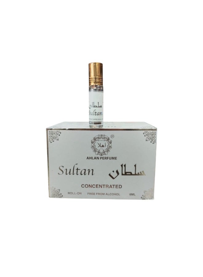 عطر سلطان رول6مل12قطعة