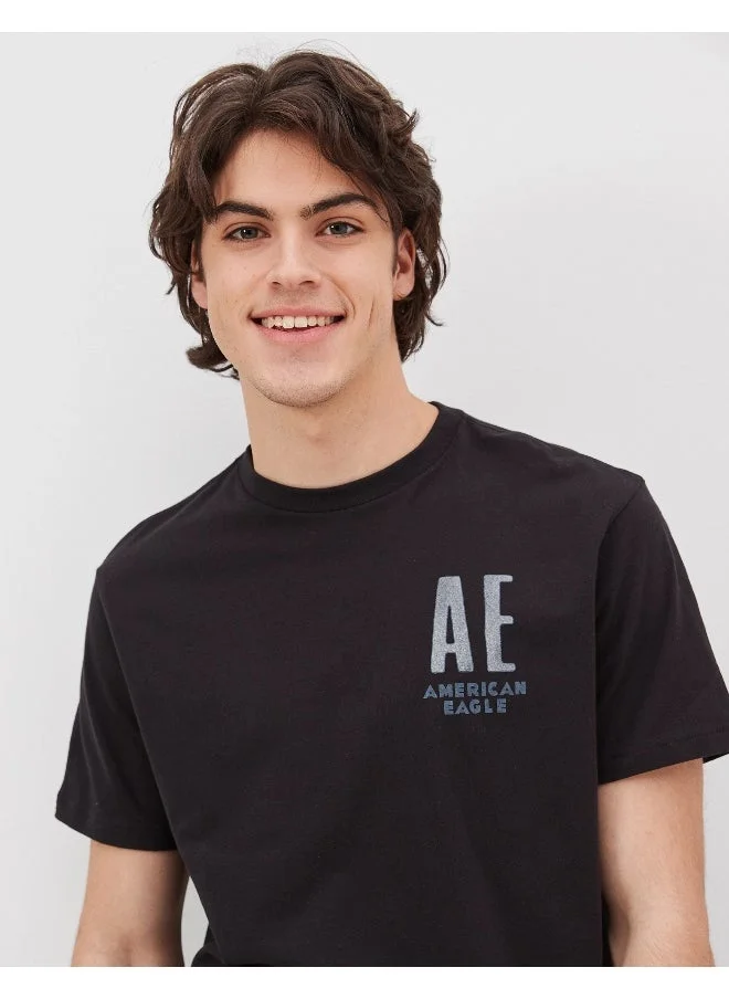 American Eagle AE Super Soft Logo Graphic T-Shirt