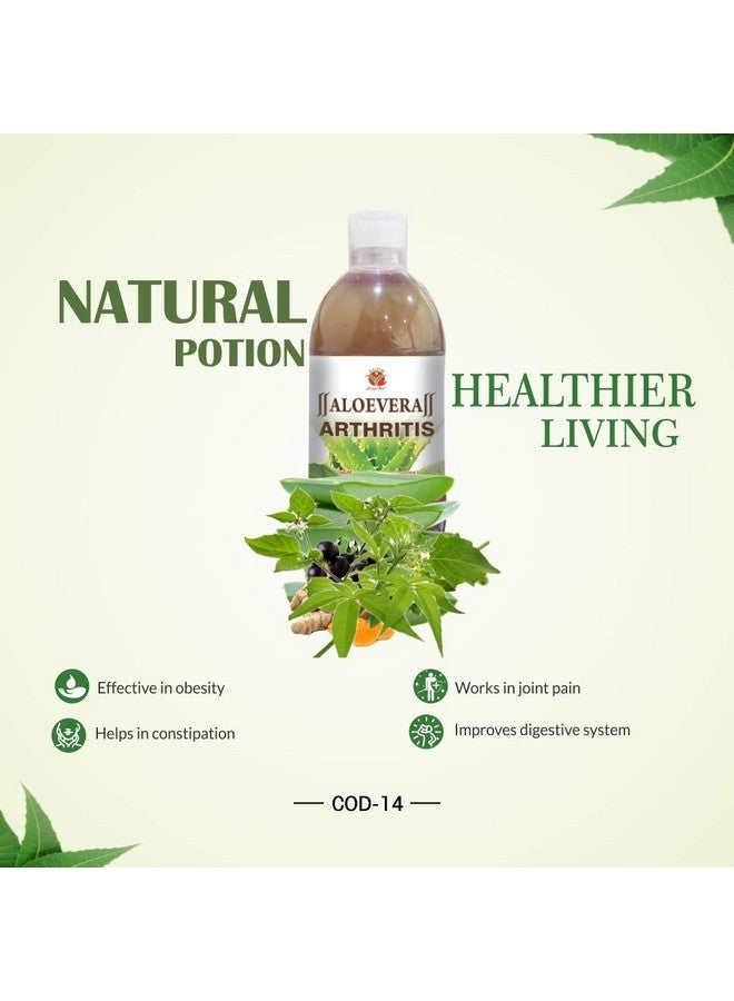 Axiom Artho Care Combo of Cod-14 1 Ltr & Nirgundi Juice 500 ml | 100% Natural Herbal juices | WHO-GLP,GMP,ISO Certified Product - Image 3