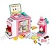  FS FS Kids Pretend Play Store Set with Toy Cash Register for Kids 45 Piece Accessories Grocery Store Playset with Scanner Food Play Money Ice Cream Maker for 3 Kids 58 Girls Pink - Image 2