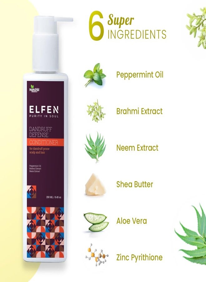 إلفن مجموعة إلفن الأساسية للتحكم الكامل في قشرة الرأس، تتضمن زيتًا معطرًا، وشامبو، وبلسم | تعزز نمو الشعر | شعر صحي وقوي - Image 3