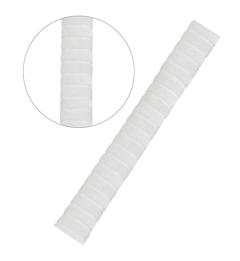 DRANGE MATRIX RING CHEVRON CRICKET BAT GRIPS WHITE (PACK OF 12) LIGHT WEIGHT - Image 1