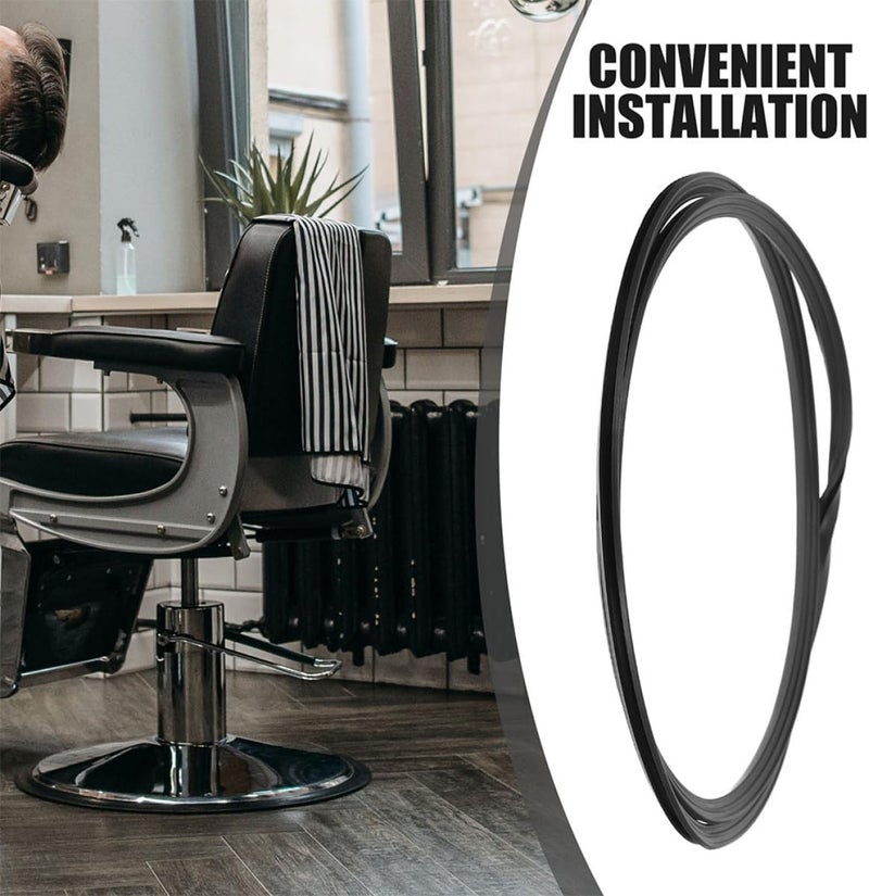 Salon Chair Rubber Base Ring Gasket 52cm Anti-Slip Protective Sealing Ring for Hair Salon and Barber Chair Floor 2pcs Set - Image 4