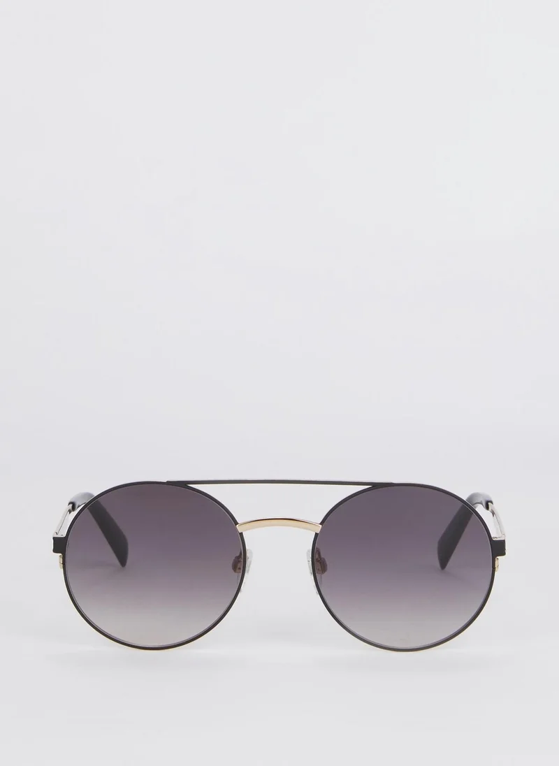 Just Cavalli Smoke Gradient Round Sunglasses