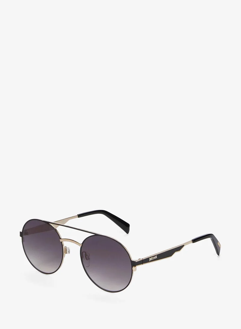 Just Cavalli Smoke Gradient Round Sunglasses