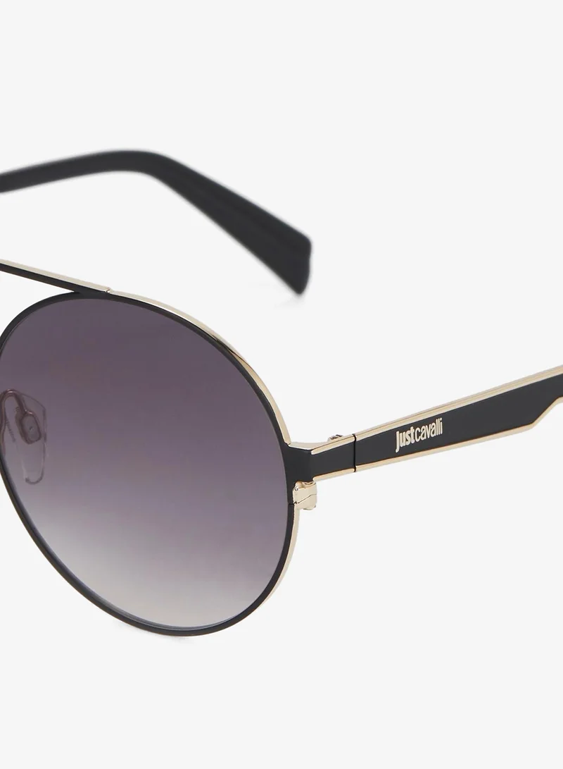 Just Cavalli  Smoke Gradient Round Sunglasses for Men | Best Price UAE