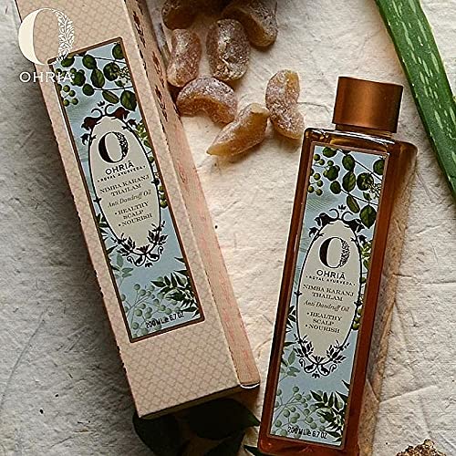 Ohria Ayurveda Nimba Karanj Thailam AntiDandruff Hair Oil  Neem Triphala Karanj  Scalp Health  Hair Nourishment  For All Hair Types  200ml - Image 2