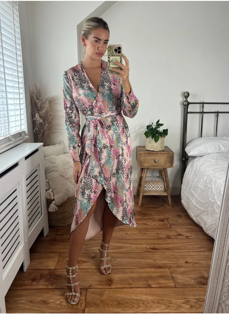 ستايل تشيت Fergie Reversible 2 In 1 Wrap Midi Dress