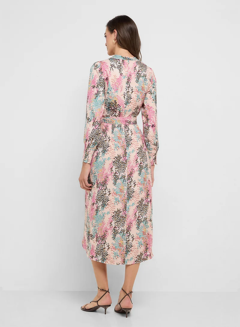 Style Cheat Floral Print Wrap Dress