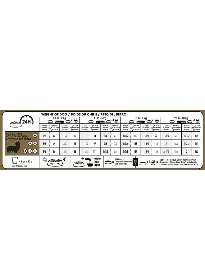 ROYAL CANIN Dachshund Adult Breed Specific Dry Dog Food, 10 lb bag