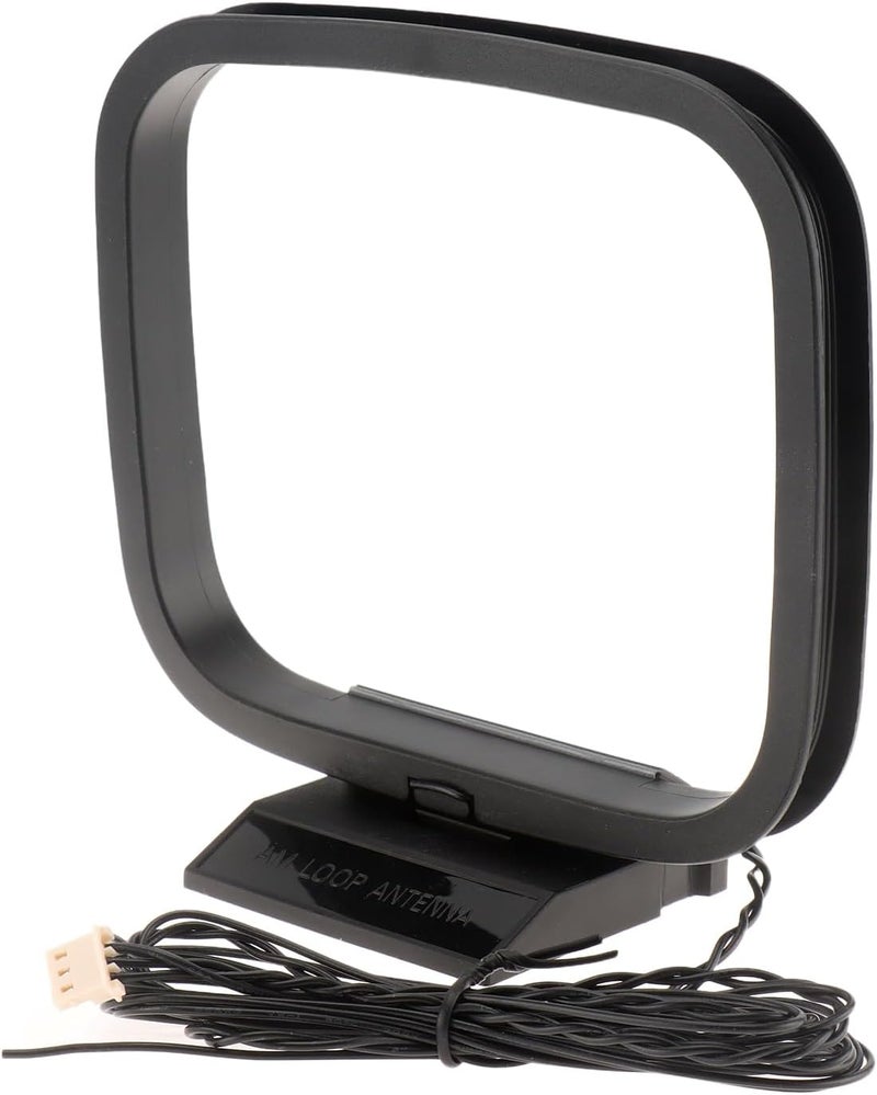 AEDIKO AM Loop Antenna with 3 Pin Mini Connector Compatible with Indoor Radio Bluetooth Home Stereo Receiver AV AudioTheater - Image 2
