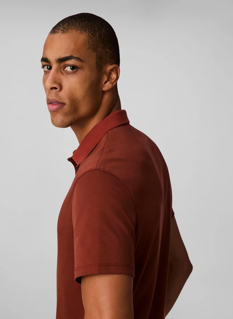 CALVIN KLEIN Cotton Short Sleeve Polo