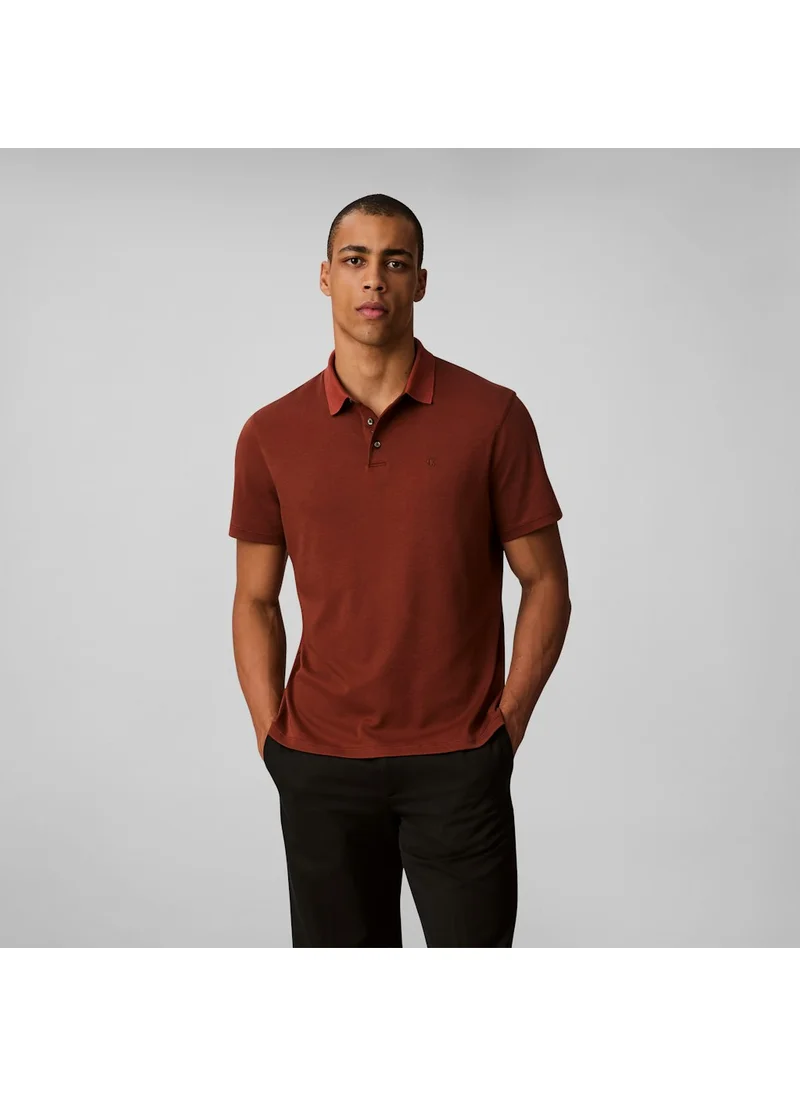 CALVIN KLEIN Cotton Short Sleeve Polo