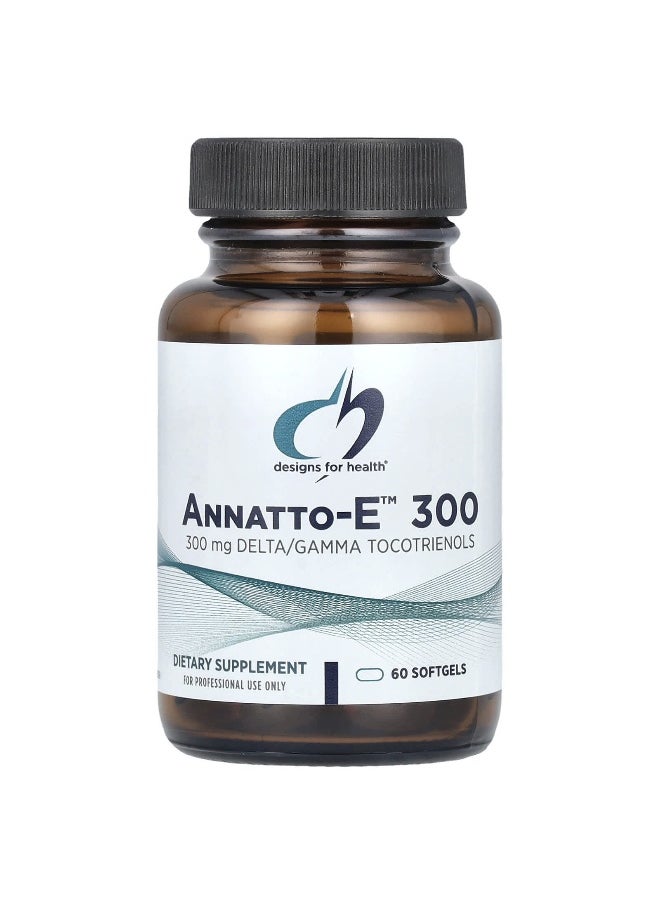 designs for health - Designs For Health, Annatto-E™ 300, 300 mg, 60 Softgels - Image 1