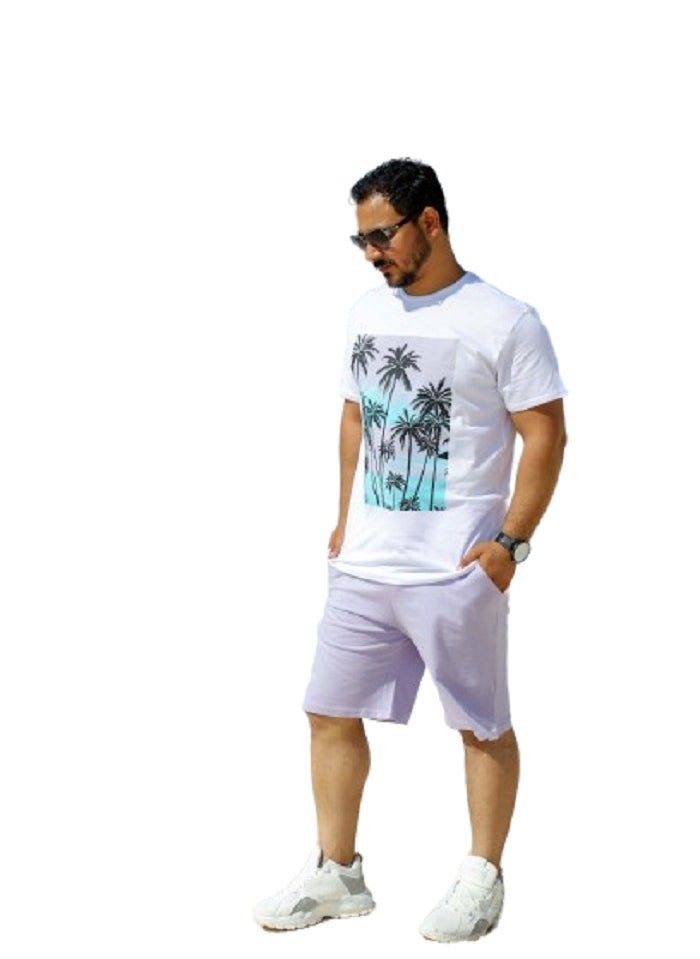 Brave Men's summer cotton pajama set - for going out, clubbing and home 