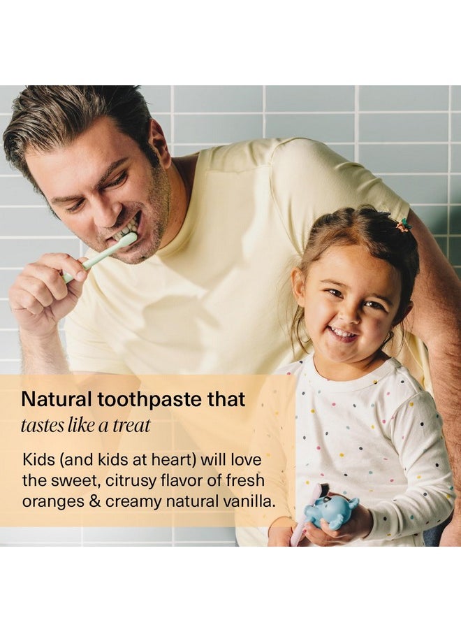 BOKA Oka Fluoride Free Toothpaste Nano Hydroxyapatite Remineralizing Sensitive Teeth Whitening Dentist Recommended For Adult Kids Oral Care Orange Cream Natural Flavor 4Oz 1Pk Us Manufactured  - Image 5