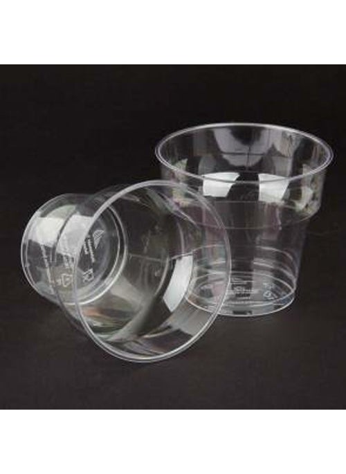 Sinerji Shop - Transparent Crystal Mica Plastic Cup (1000 Pieces) - Image 1