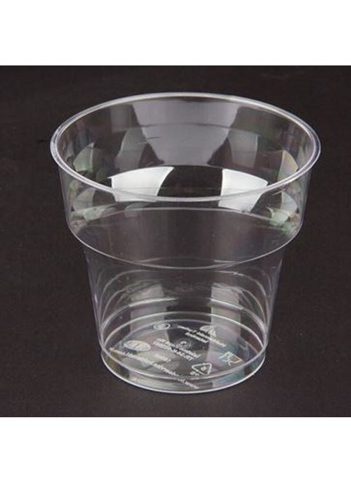 Sinerji Shop - Transparent Crystal Mica Plastic Cup (1000 Pieces) - Image 1