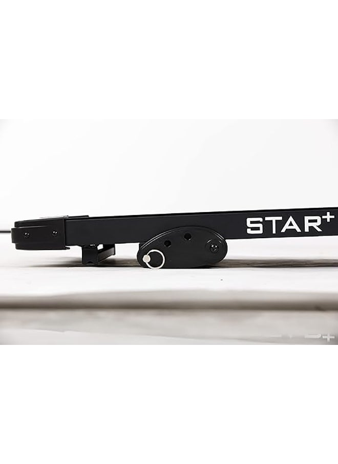 ENDLESS  - Star + Treadmill for Home Use | 3 HP Peak | 10Km/hr Max Speed | 110 kg Max Weight | Heart Sensor | Built-in Speaker | 12 Preset Programs | With Massager - Image 1