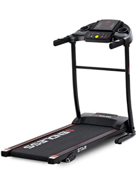 Star 3HP Treadmill for Home Use – 10km/h Max Speed, Heart Sensor, Built-In Speakers, 110kg Capacity