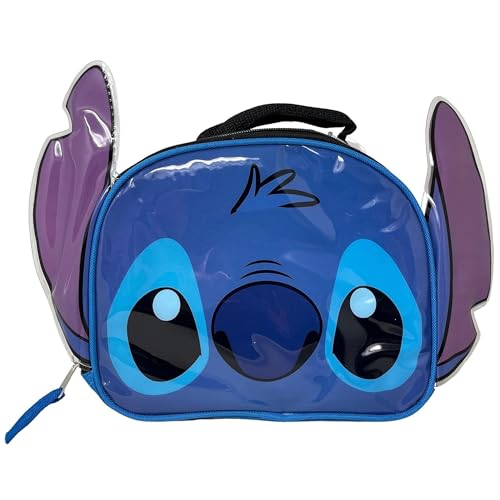 Fast Forward Stitch 3D Face Rectangle Lunch Bag - Image 1