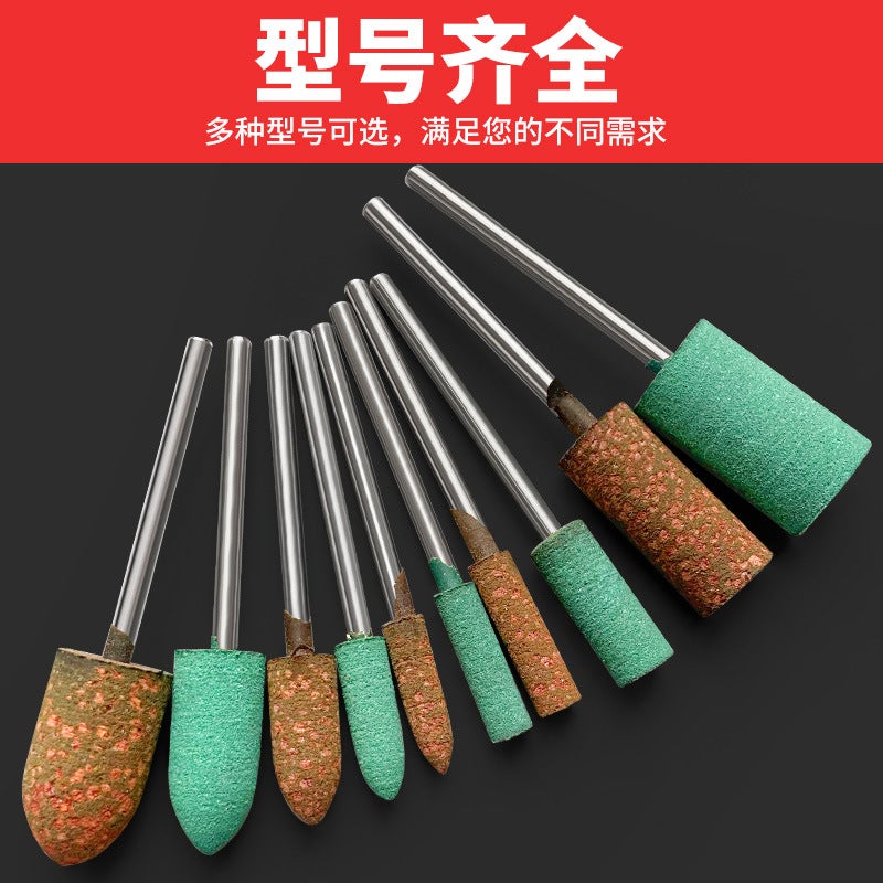2.35Mm Handle Rubber Sesame Grinding Head Tooth Machine Engraving Machine Electric Mill Sponge Polishing Grinding Head Rubber Wheel Mixed - Image 5