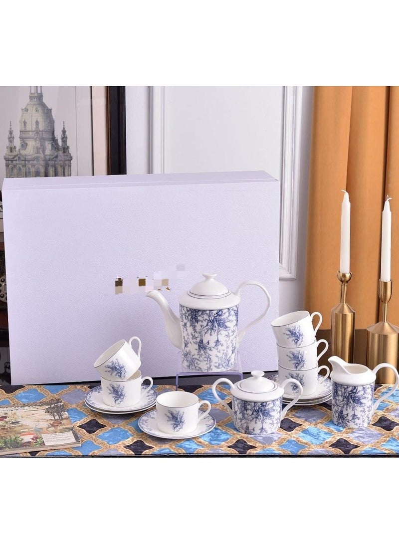Madina Elegant Porcelain Tea Set