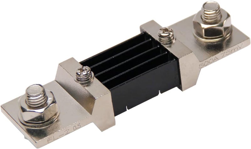 Fielect 500A 75mV DC Current Meter Shunt Resistor Resistance for DC Ammeter Shunt FL-2 1Pcs - Image 1