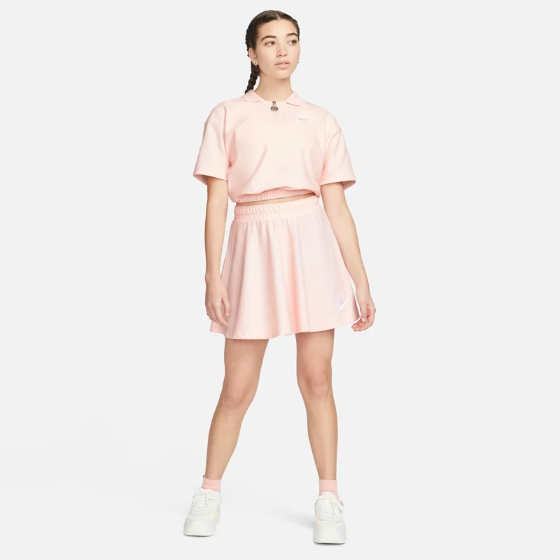 Nike Pink Women's Sportswear Air Pique Skirt for Women | Best Price UAE