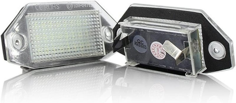 QASULER LED License Plate Lights for Mondeo MK3 - Image 1