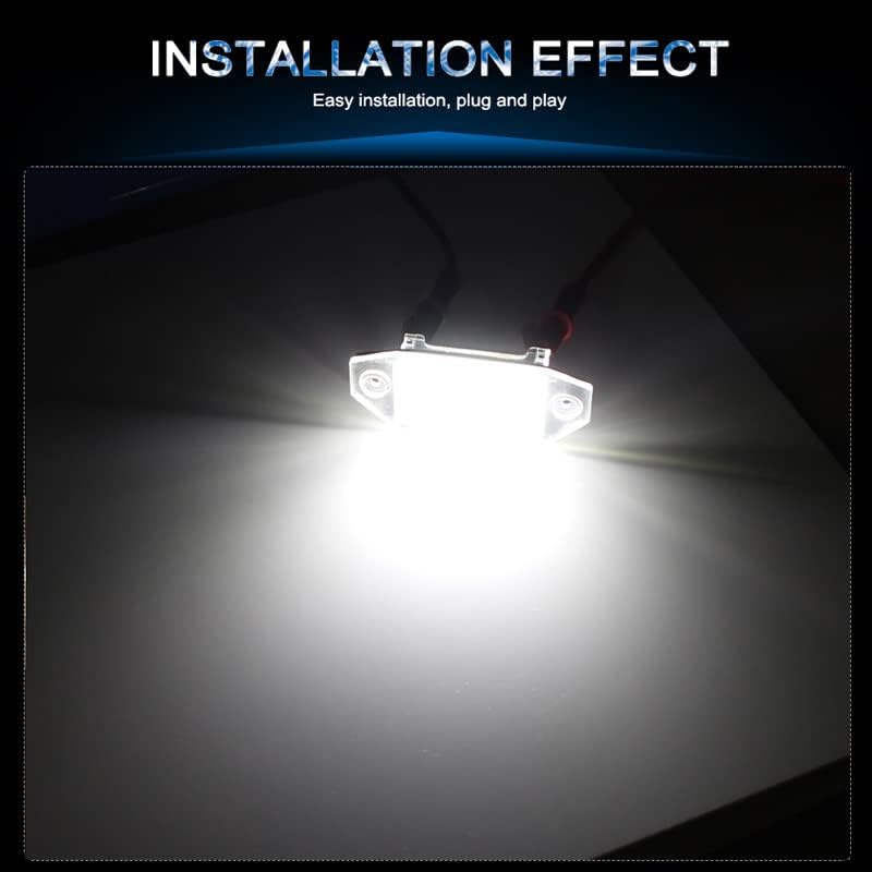 QASULER LED License Plate Lights for Mondeo MK3 - Image 4