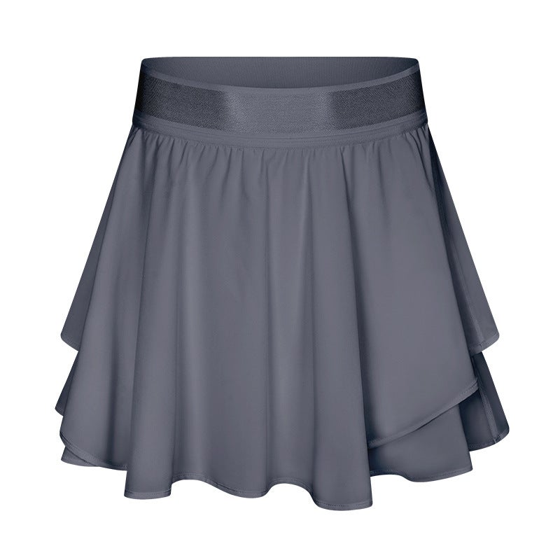 Generic Luxtre Quick-Dry Cooler Skorts with Lining Tennis Apparel Women DK330 Thick soot - Image 1