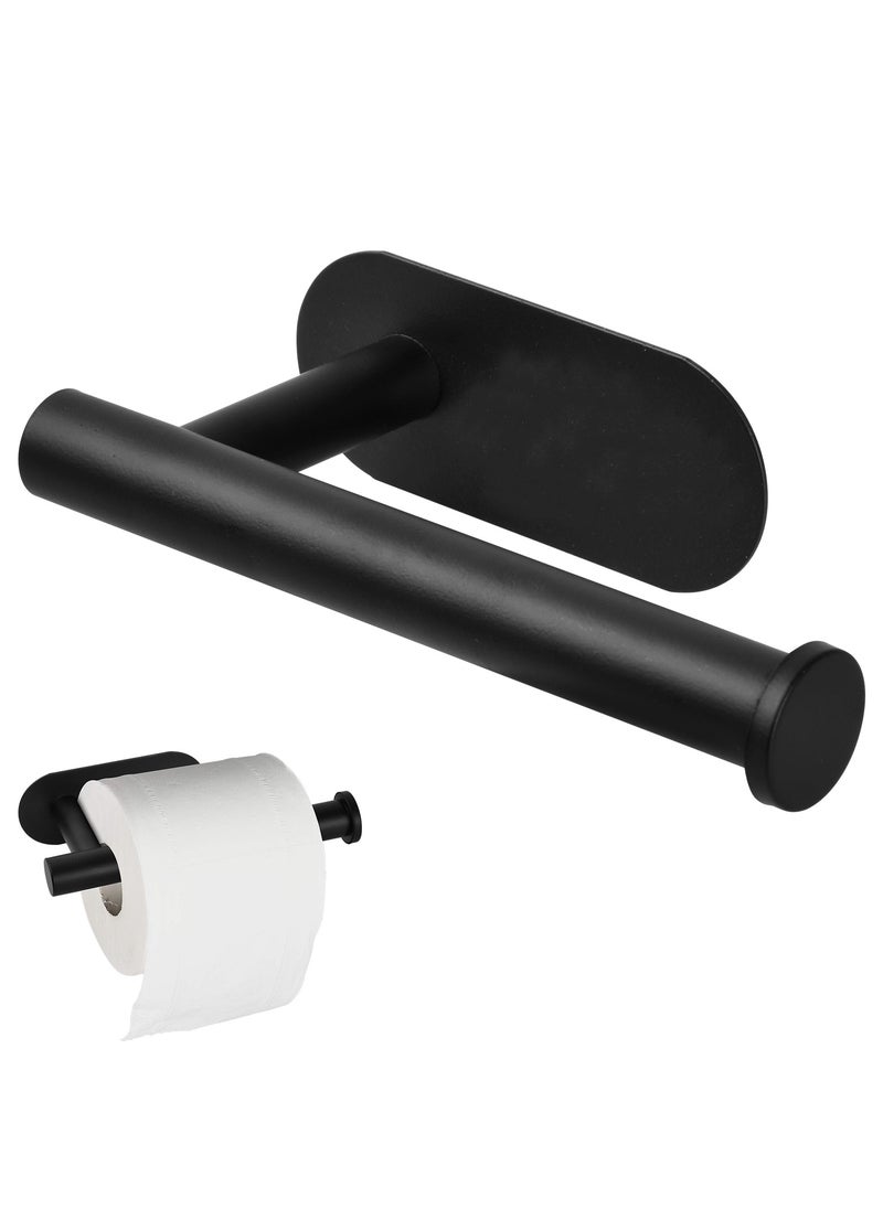 Generic - Self-Adhesive Toilet Paper Holder, Stainless Steel Bathroom Paper Roll Rack, No Drilling - Image 1