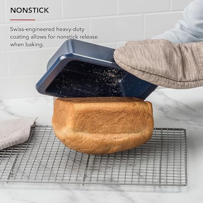 9x5in غير لاصق بالألمنيوم الصلب رغيف عموم الحبر الأزرق - Image 4