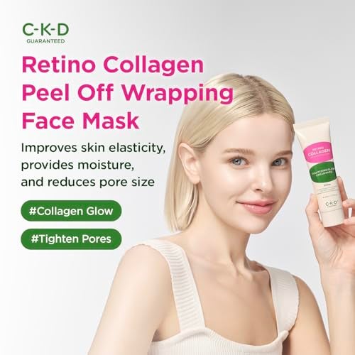 CKD Guaranteed CKD Retino Collagen Creamy Face Mask - Peel-Off Wrapping Mask for Glowing Glass, Pore Tightening, Firming & Elasticity. Low-Molecular Collagen for Deep Absorption. Korean Skin Care. 2.7 fl oz - Image 2