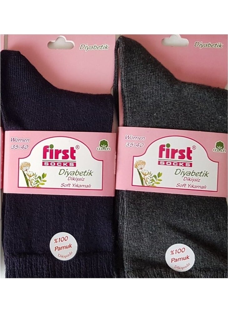 first 12-Pack Women's Cotton Socks Candy Socks  - Image 3