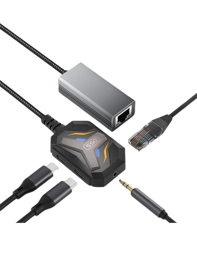 piva PIVA DS5 Type C 32bit Audio 4 Ports Support Charging Up To 60W  - Image 1
