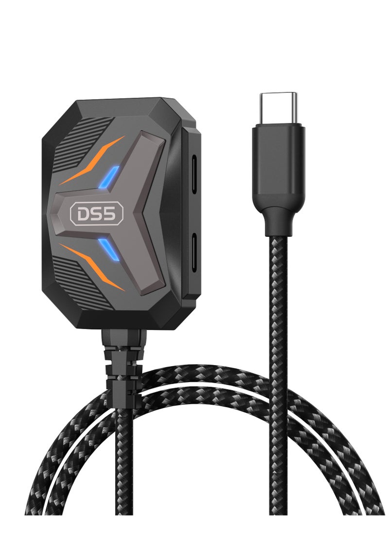 piva PIVA DS5 Type C 32bit Audio 4 Ports Support Charging Up To 60W  - Image 3