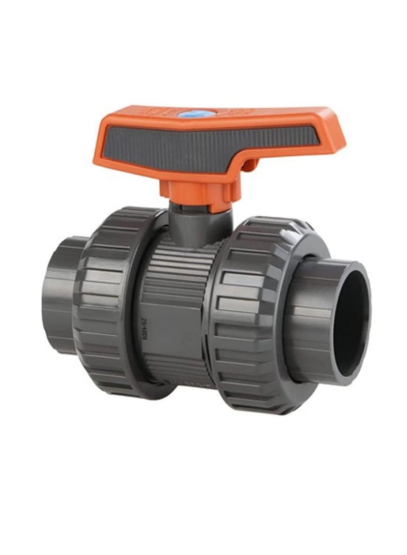 PVC Heavy Duty Water Supply Pipe Fittings for Swimming Pool, Agriculture, Irrigation & Commercial Plumbing Use (1.1/4 Inch, Union) - Image 2