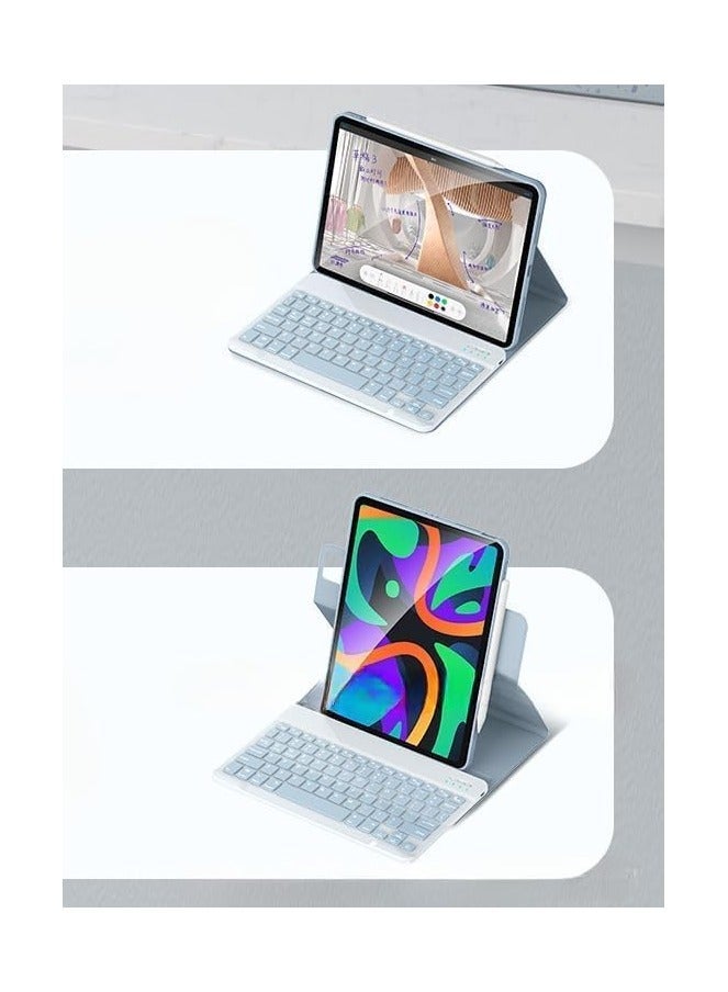 360° Swivel Keyboard Case Compatible with Honor Pad 9,2024 Released, Wireless Bluetooth Keyboard Case, Auto Sleep/Wake - Image 3