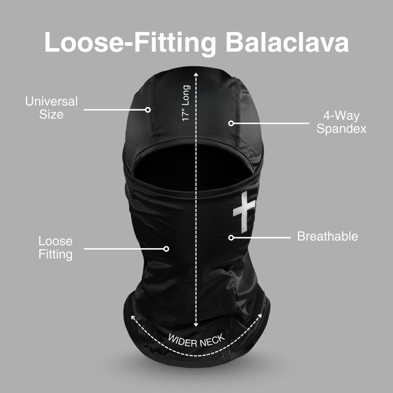SLEEFS Balaclava Face Mask Men & Women - Loose Fit, Breathable Ski Mask Shiesty for Football, Cycling - All Weather Use - Image 4