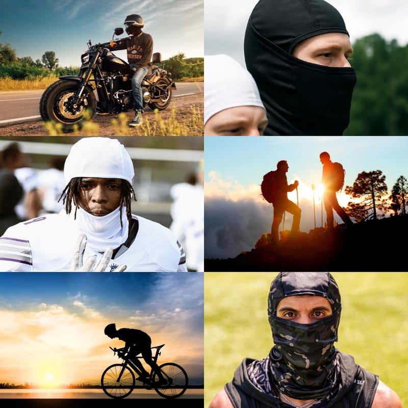 SLEEFS Balaclava Face Mask Men & Women - Loose Fit, Breathable Ski Mask Shiesty for Football, Cycling - All Weather Use - Image 5