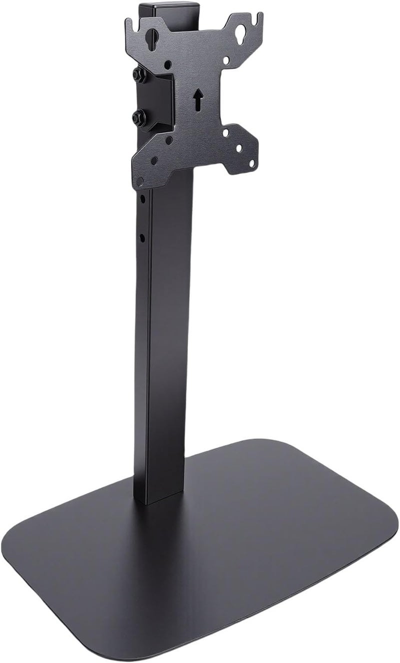 Luocute Single Monitor Stand, Height Adjustable Tilt Rotation Freestanding VESA Mount with Cable Management for 14 to 32 Inch Screens up to 10KG - Image 1