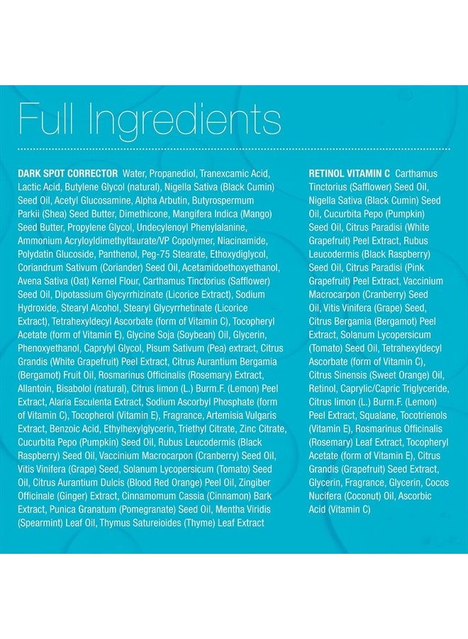 MD Complete by Dr. Brian Zelickson MD Complete Dark Spot Retinol Duo | Professional Dermatologist Dark Spot Correction | includes Dark Spot Corrector 1.0 fl oz and Retinol Vitamin C Concentrate Serum 0.5 fl oz| Set of Two - Image 4