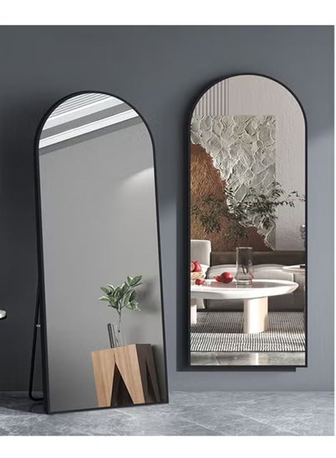 keke Full Length Standing Dressing Mirror 60X165 Black Color - Image 2