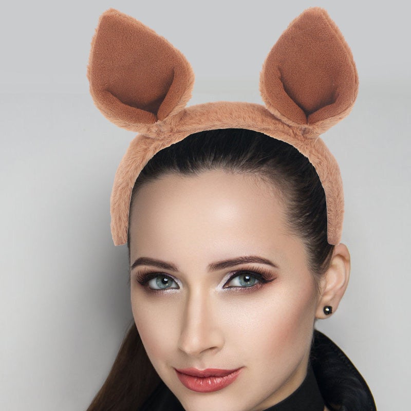 Animal Ear Headband Cartoon Ear Headdress Party Festival Dress up Headband - Image 1