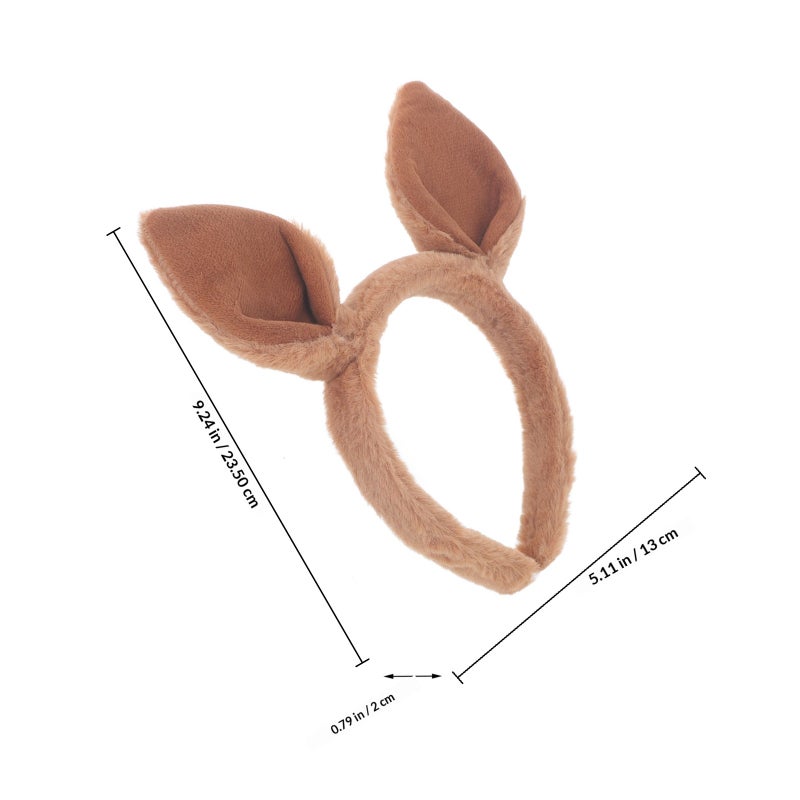 Animal Ear Headband Cartoon Ear Headdress Party Festival Dress up Headband - Image 2