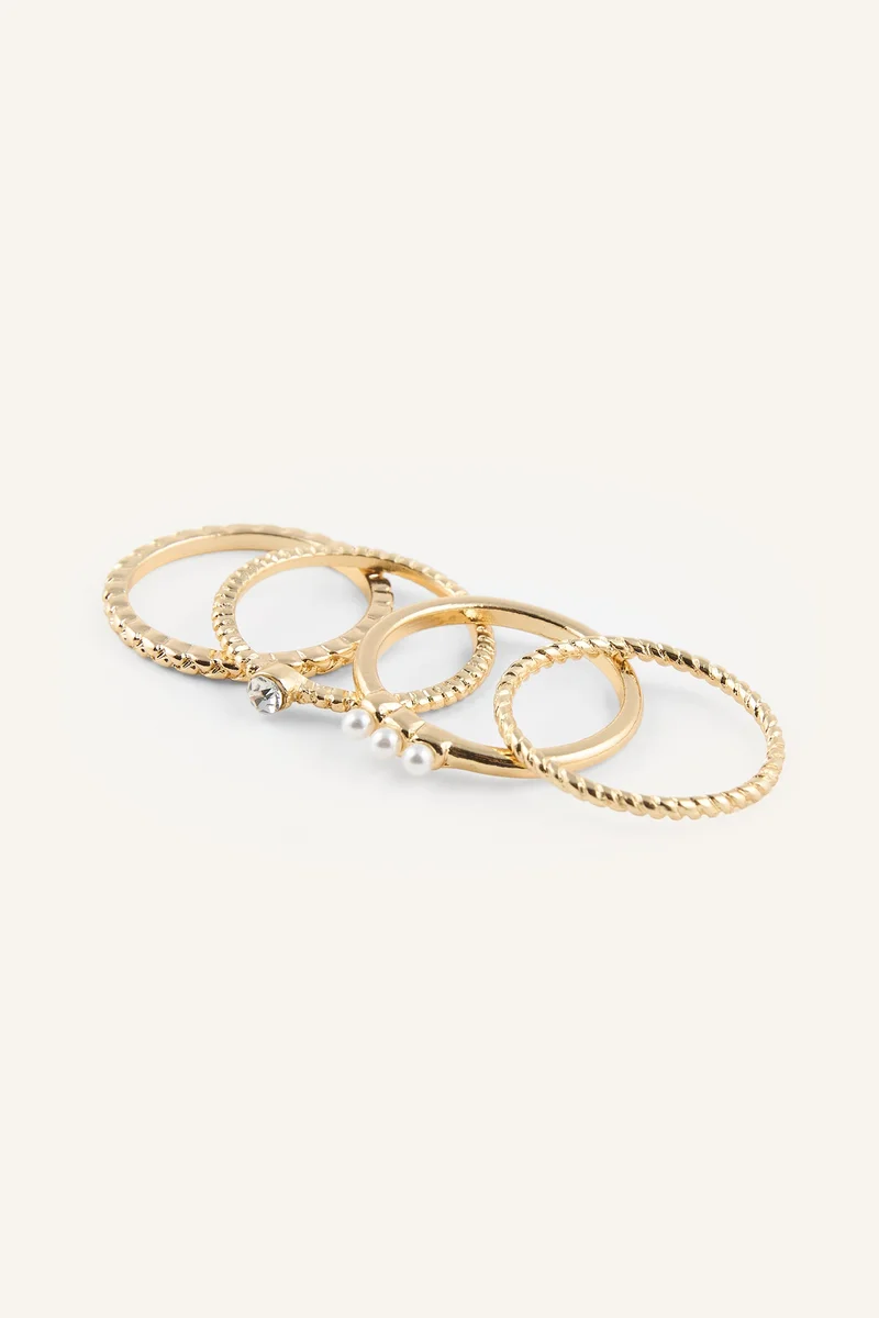 Defacto  8 piece Ring for Women | Best Price UAE